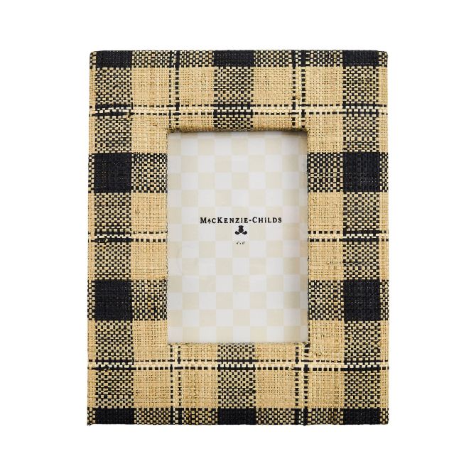 MacKenzie-Childs Mad For Plaid Frame, 4x6