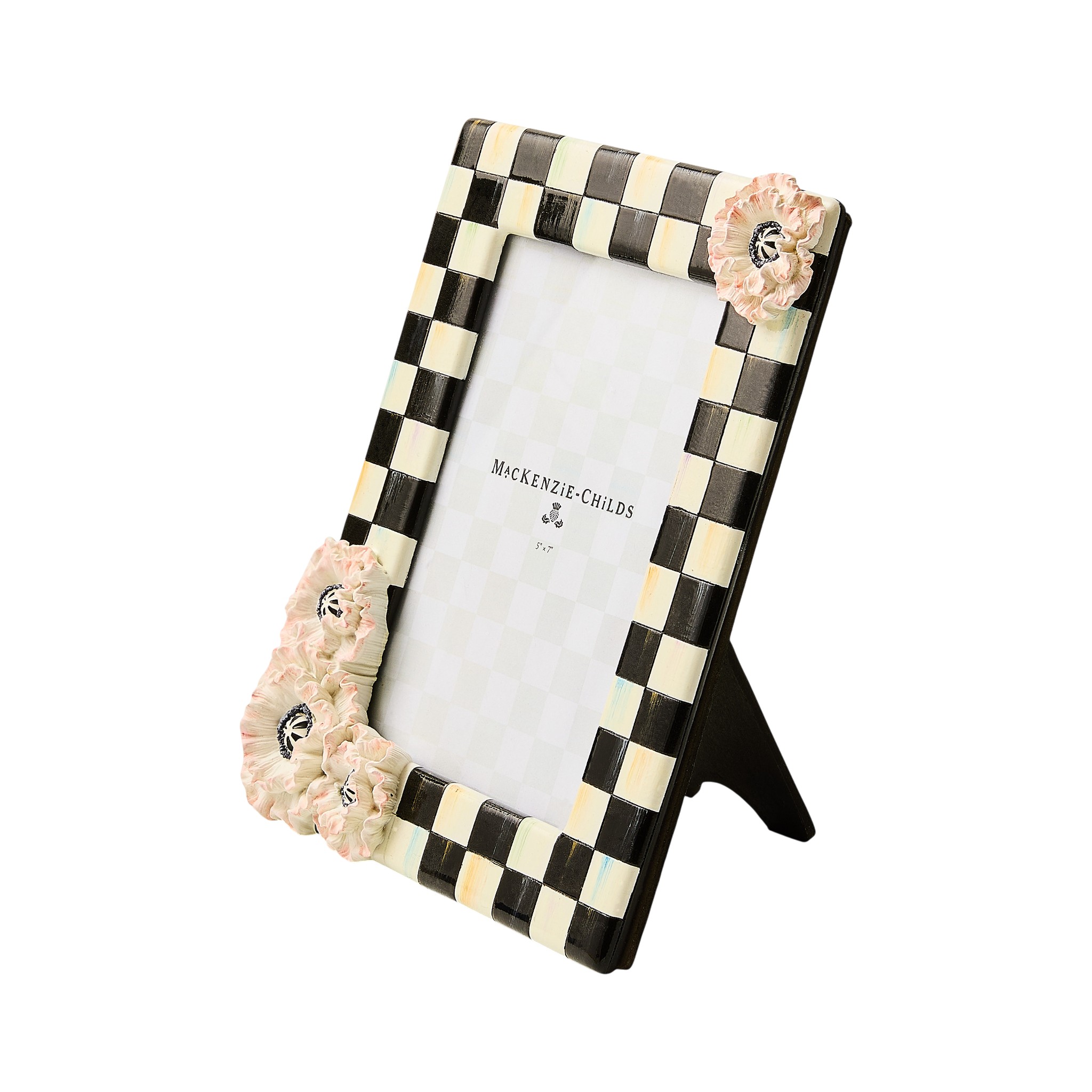 MacKenzie-Childs Blush Poppy Frame, 5x7