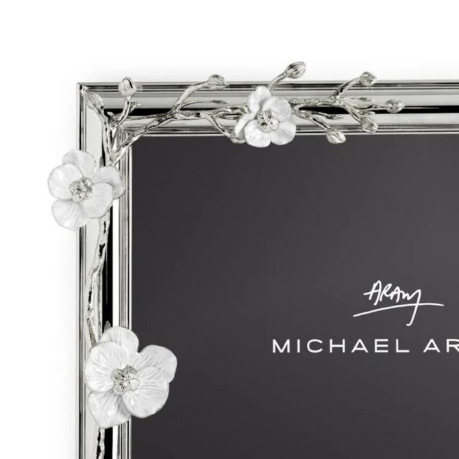 Michael Aram Silver Orchid Frame, 8x10 | 111118 | Borsheims