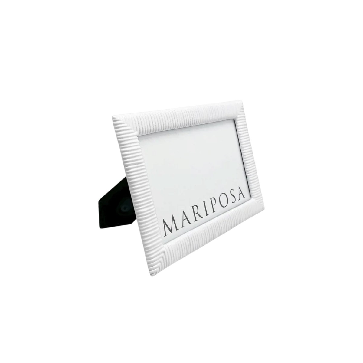 Mariposa Woven White Frame, 4x6