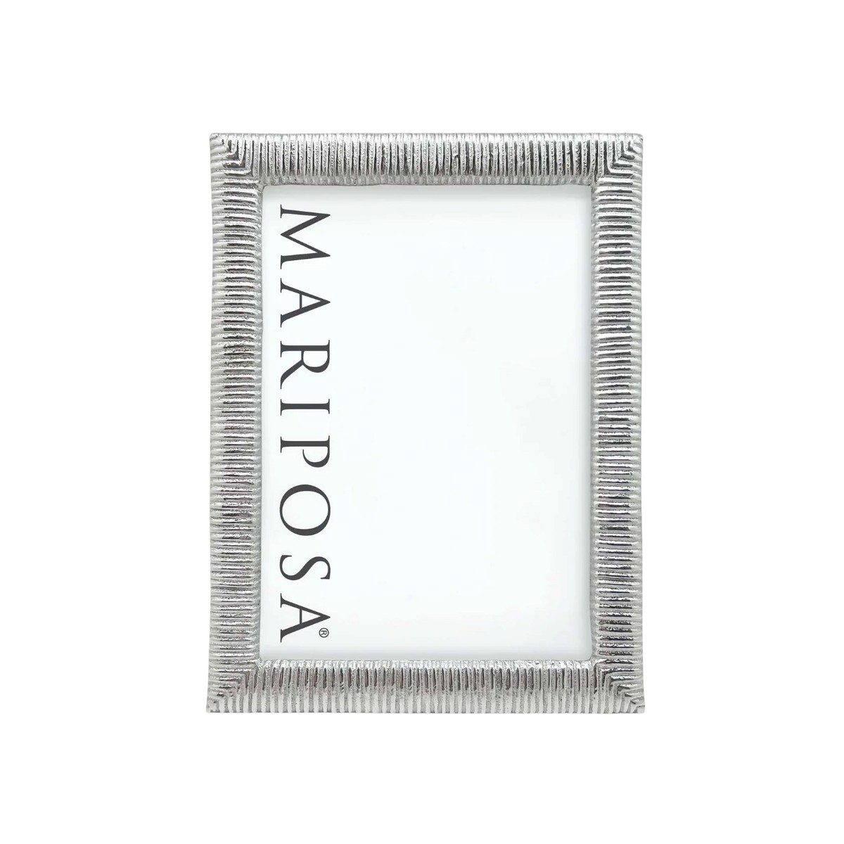 Mariposa Silver Woven Frame, 5x7