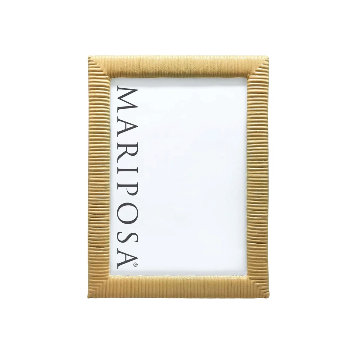 Mariposa Woven Yellow Frame, 5x7