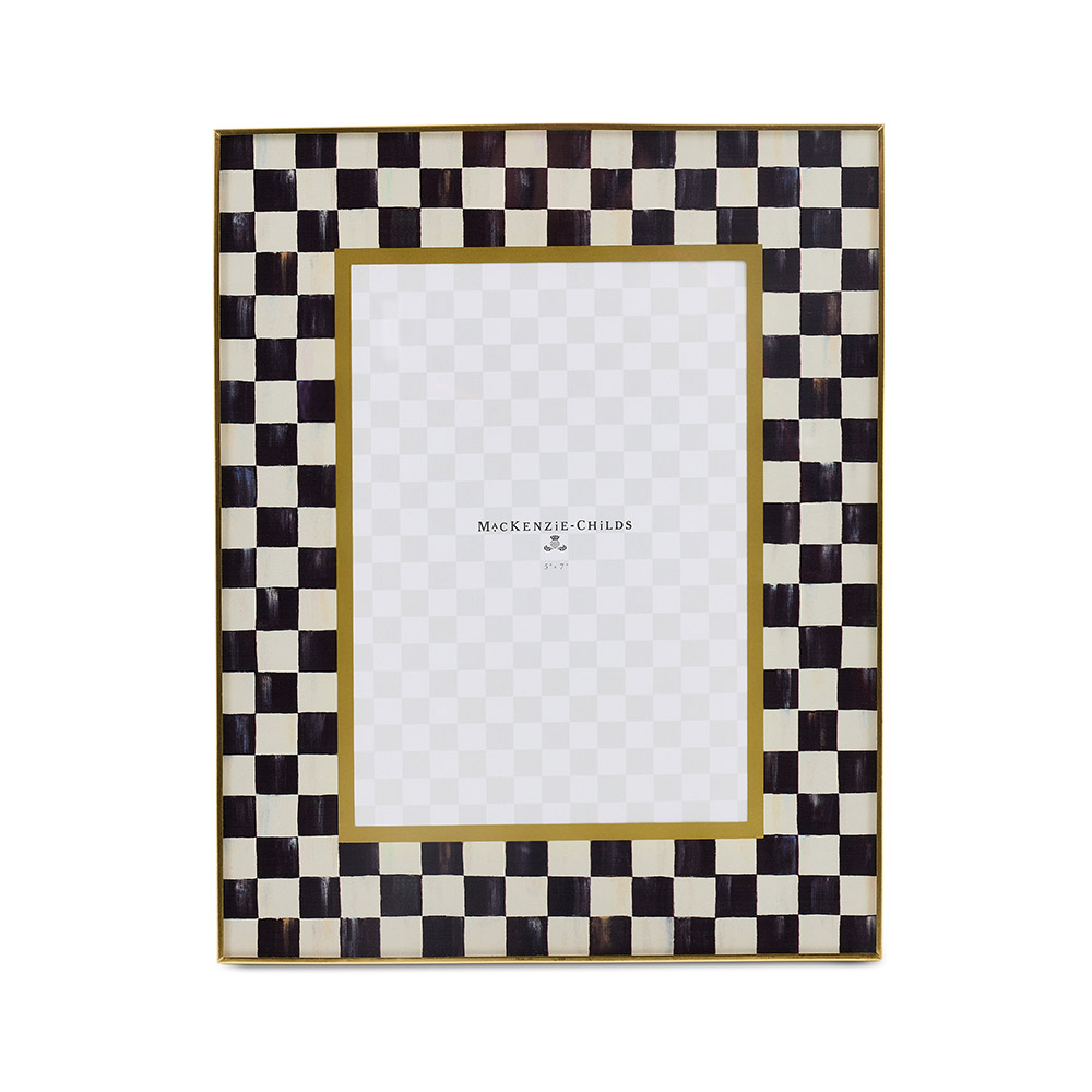 MacKenzie-Childs Courtly Glass Frame, 5x7