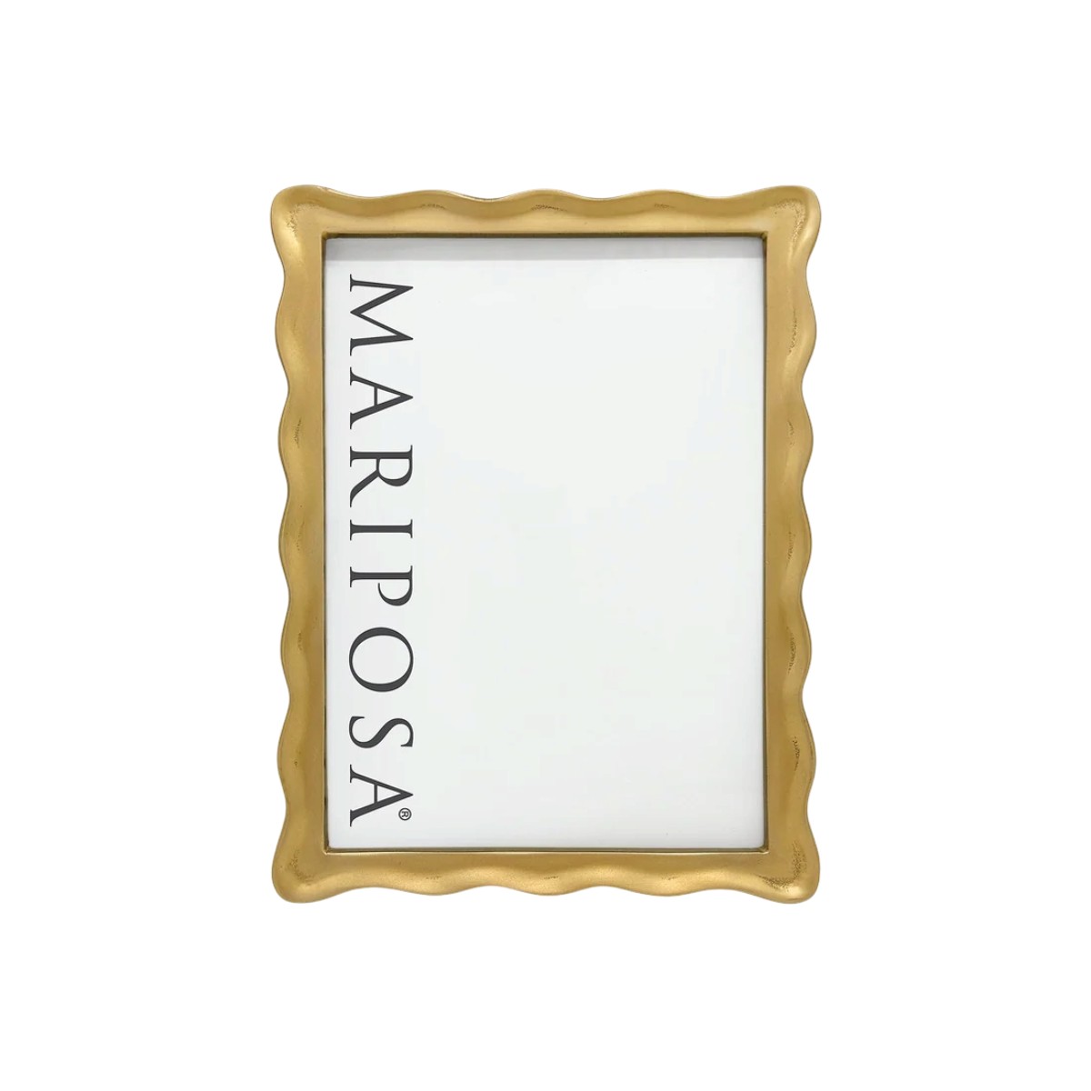 Mariposa Wavy Gold Frame, 5x7