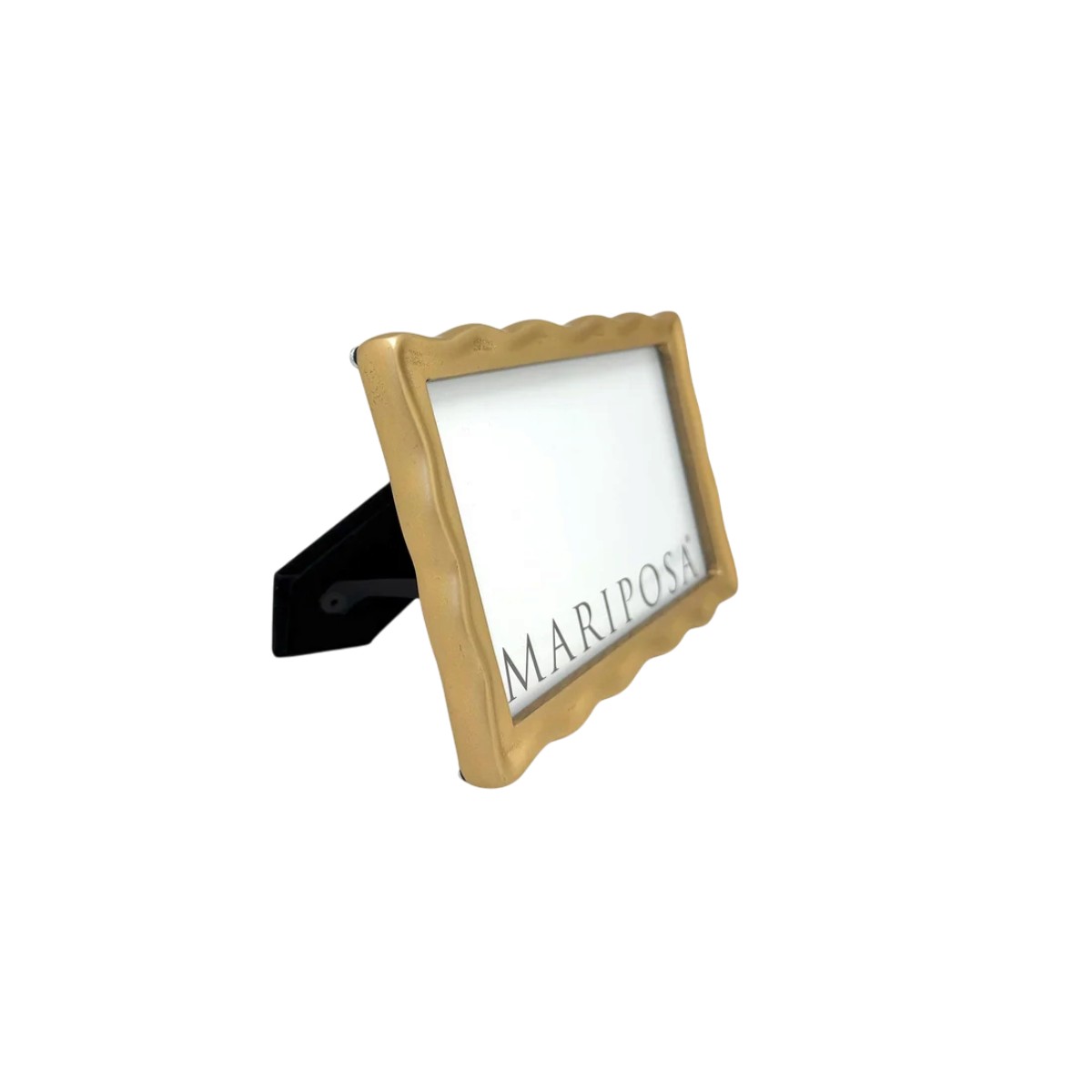 Mariposa Wavy Gold Frame, 4x6