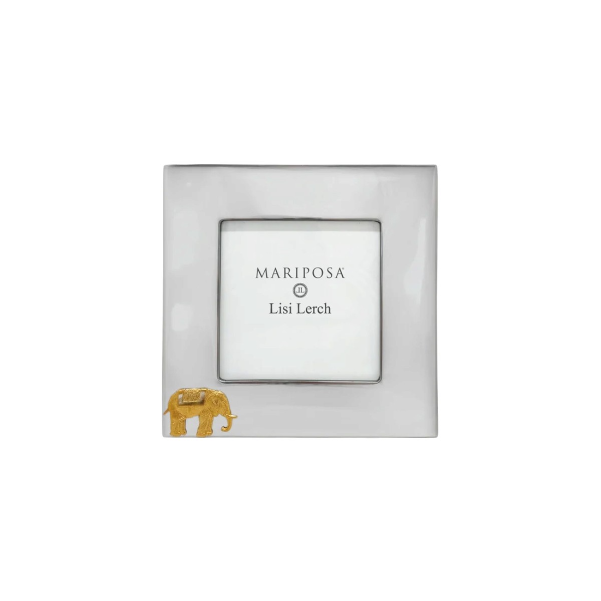 Mariposa Elephant Engravable Frame, 4x4