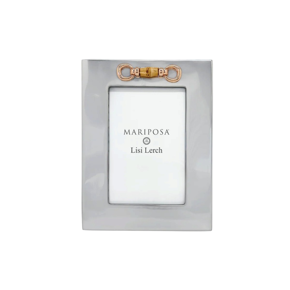 Mariposa Bamboo Toggle Engravable Frame, 4x6