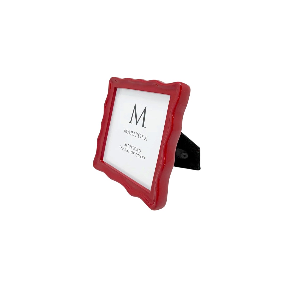 Mariposa Wavy Red Frame, 4x4