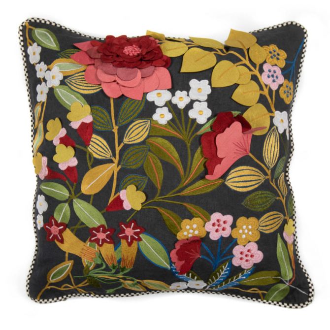 MacKenzie-Childs Flower Patch Pillow