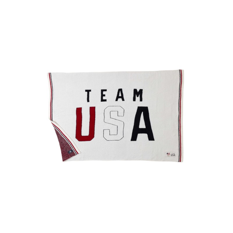 Barefoot Dreams Cozychic Team USA Throw