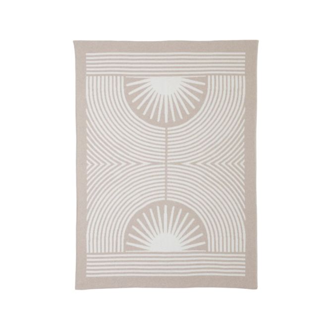 Barefoot Dreams Cozychic Throw, Agave Oatmeal and Cream