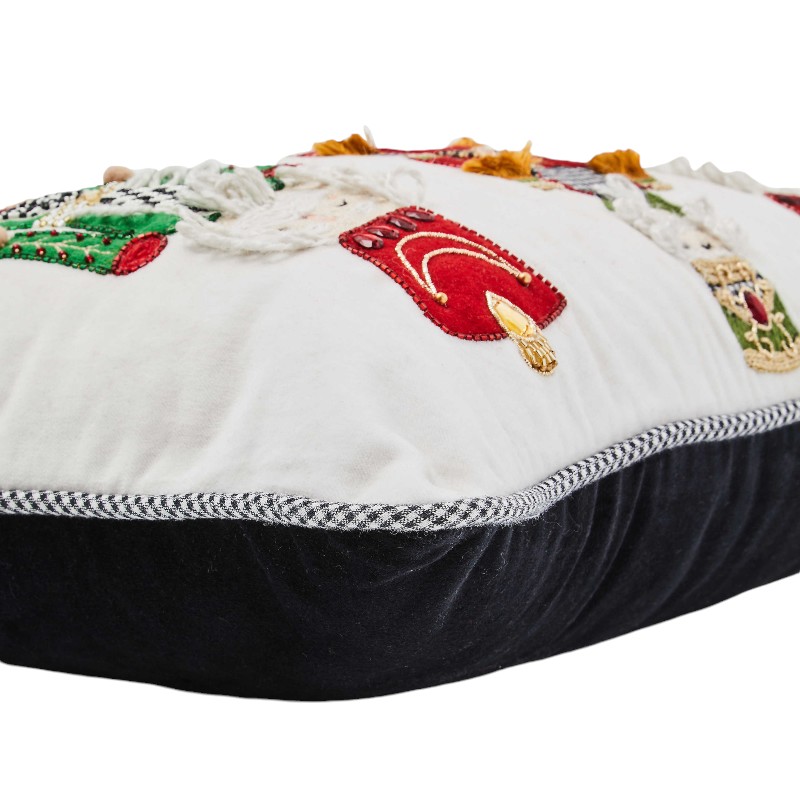 MacKenzie-Childs Nutcracker Lumbar Pillow