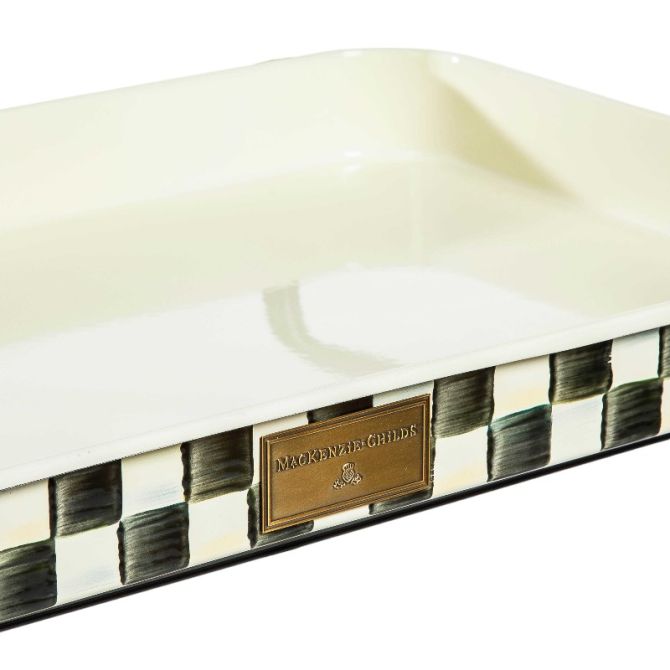 MacKenzie-Childs Courtly Check 2-Tier Kitchen Cart | 246-8501