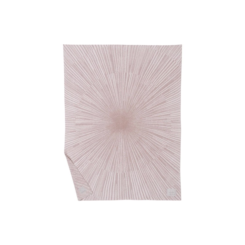 Barefoot Dreams Cozychic Covered In Prayer Inspiration Throw, Dusty Mauve and Peace