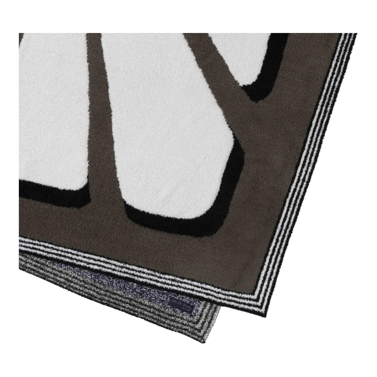 Barefoot Dreams CozyChic Floral Sunburst Throw Blanket, Khaki Green Multicolored