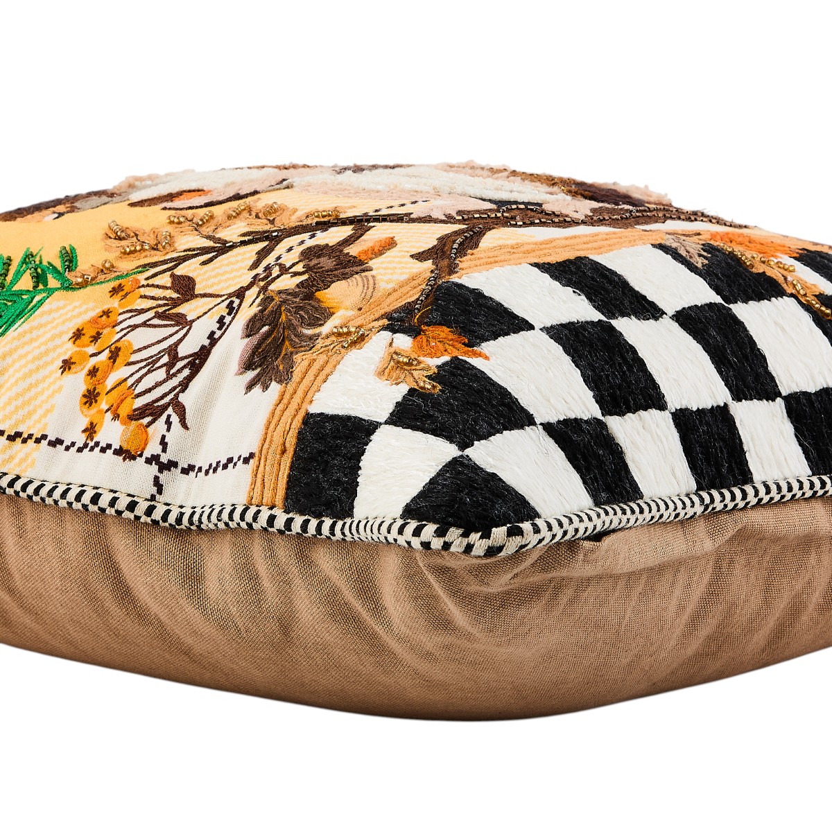 MacKenzie-Childs Squirrel Throw Pillow
