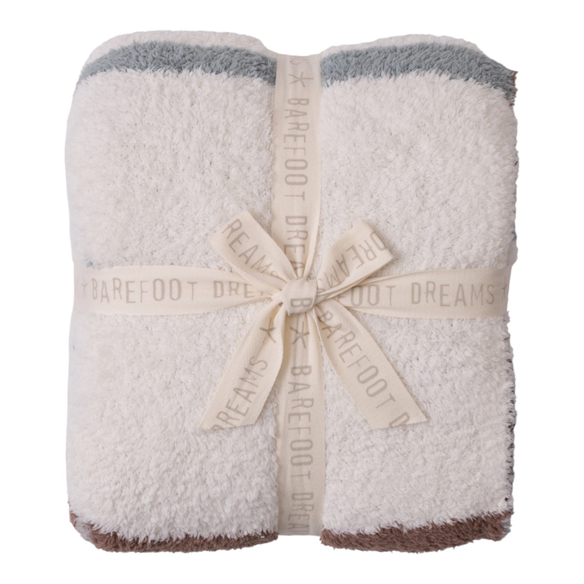 Barefoot Dreams CozyChic Vista Stripe Throw, Cream Multicolored