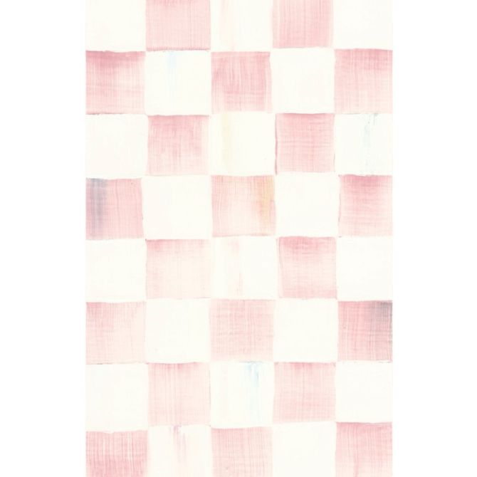 MacKenzie-Childs Rosy Check Washable Rug, 2' x 3'