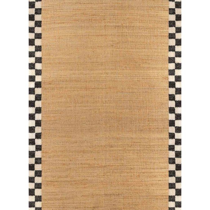 MacKenzie-Childs Naturals Check Washable Rug, 2' x 3'