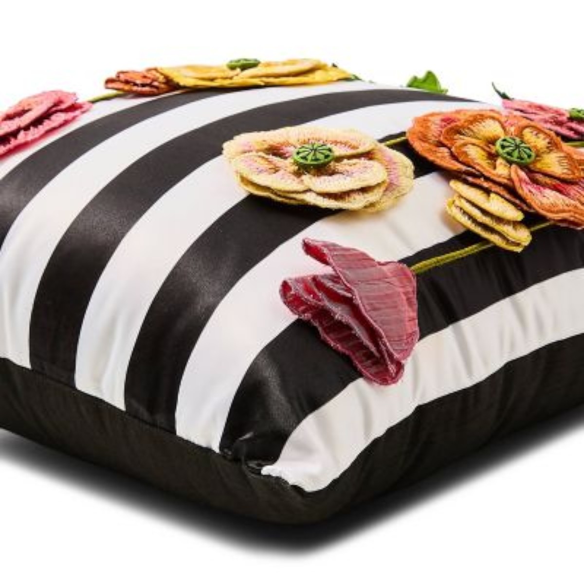 MacKenzie-Childs Spring Bouquet Throw Pillow