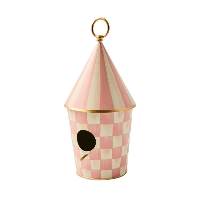 MacKenzie-Childs Bird House, Rosy