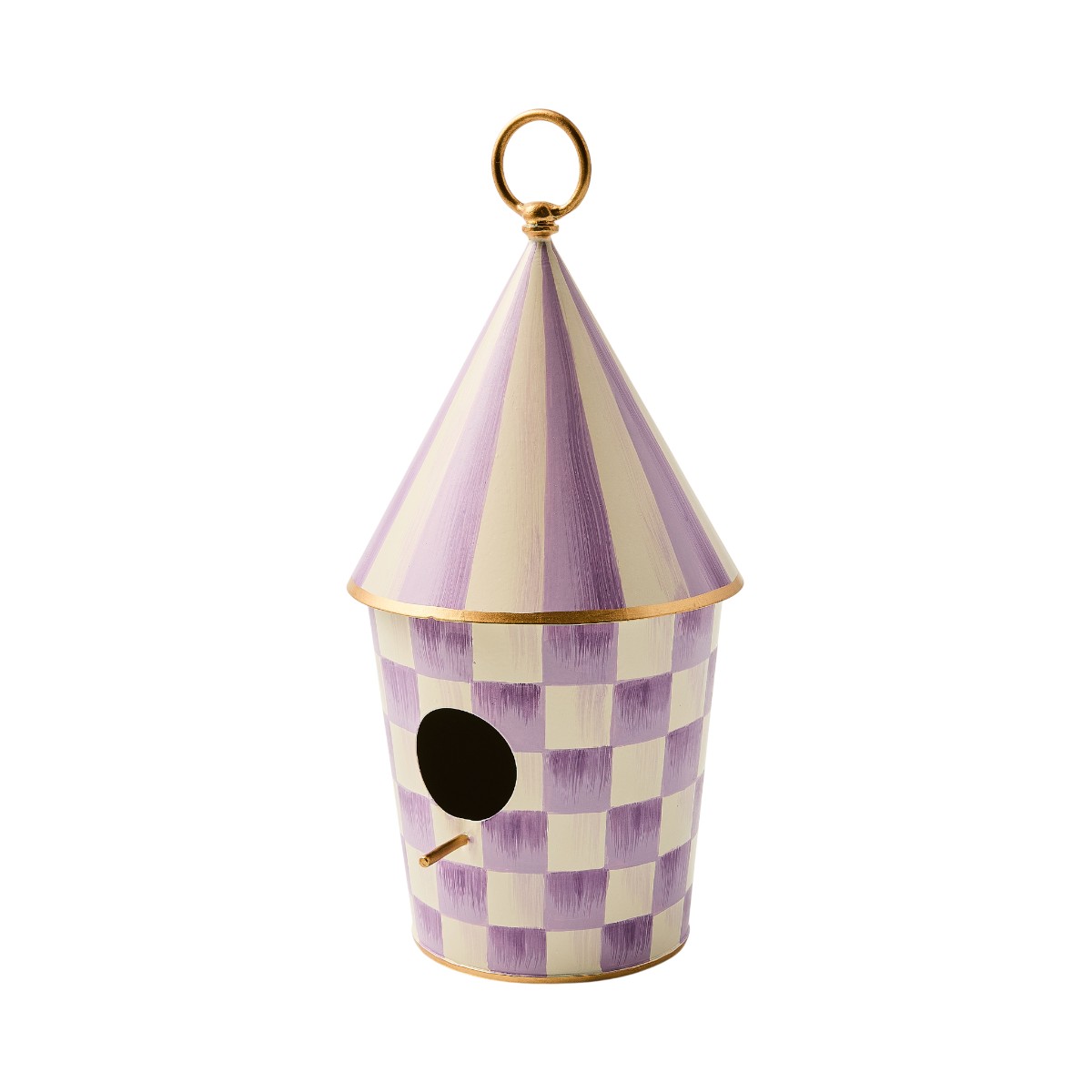 MacKenzie-Childs Bird House, Violet
