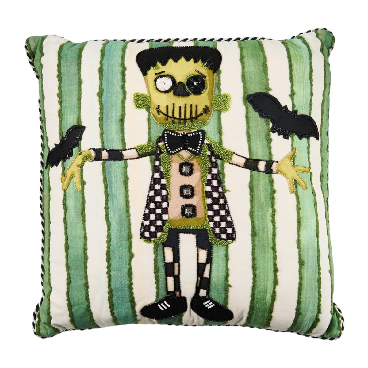 MacKenzie-Childs Frankenstein Throw Pillow