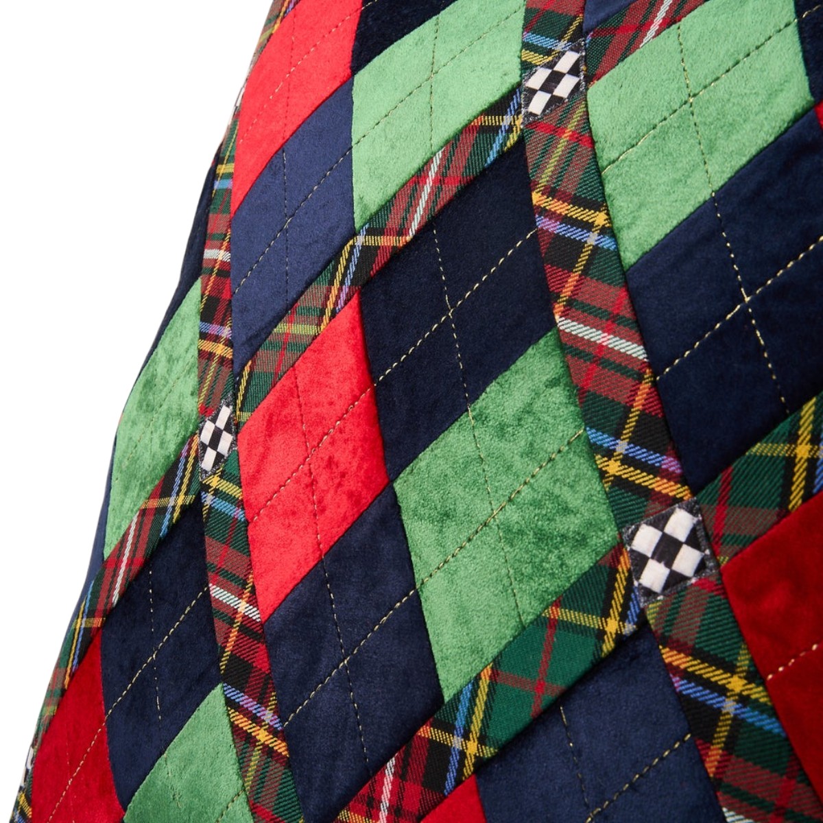MacKenzie-Childs Timeless Tartan Throw Pillow