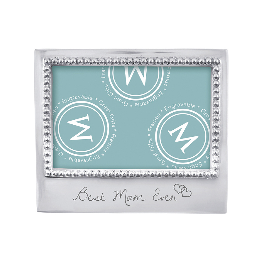Mariposa Best Mom Ever Statement Frame, 4x6 Borsheims