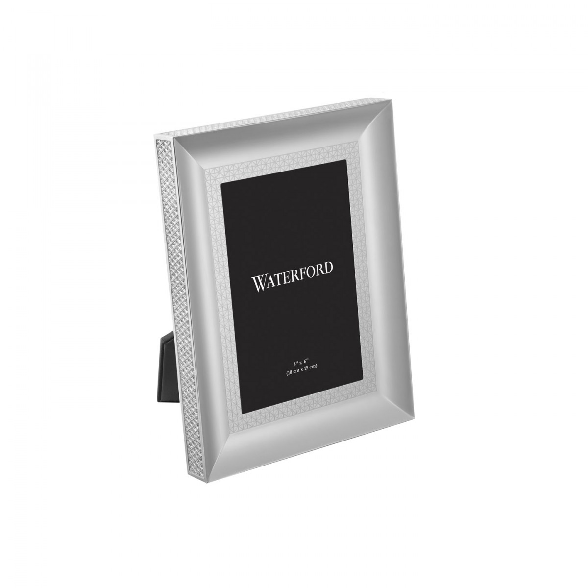 Waterford Lismore Diamond Silver Picture Frame, 4x6 Borsheims