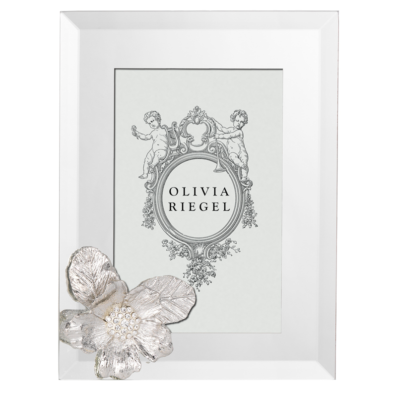 Olivia Riegel Botanica Frame, Silver 4x6