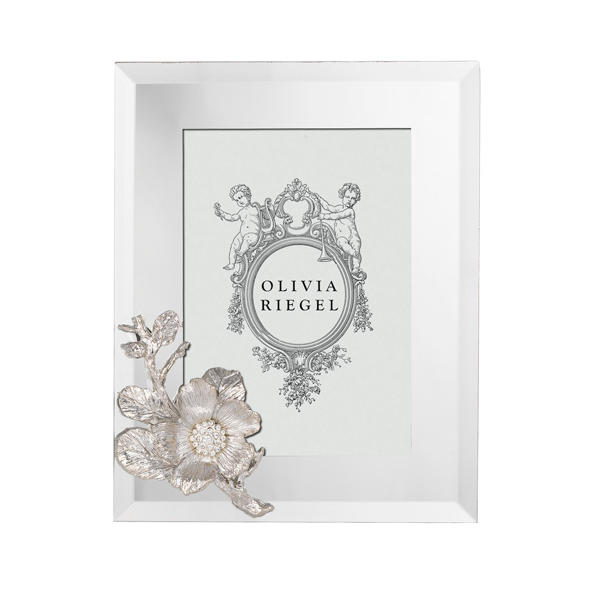 Olivia Riegel Botanical Frame, Silver 5x7