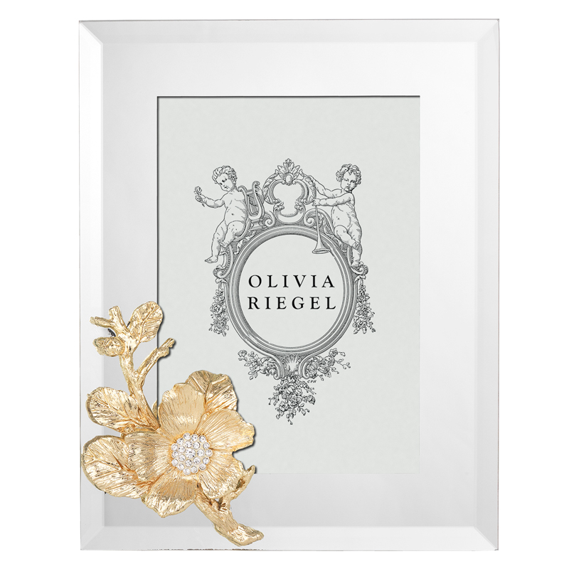 Olivia Riegel Botanica Frame, Gold 5x7