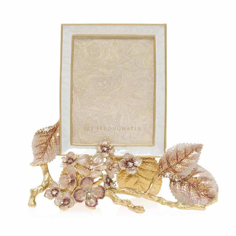 Jay Strongwater Colbie Hydrangea Frame, 3x4