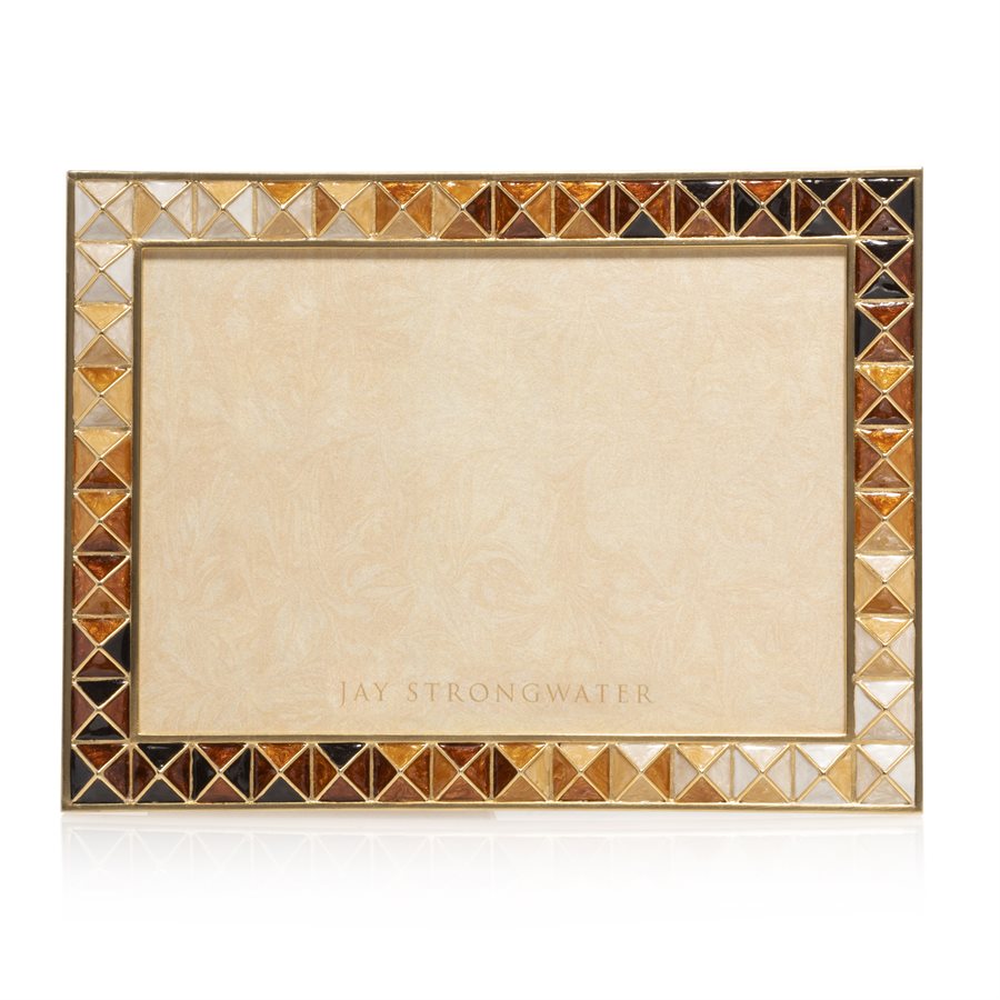 Jay Strongwater Mosaic Pyramid Frame, 5