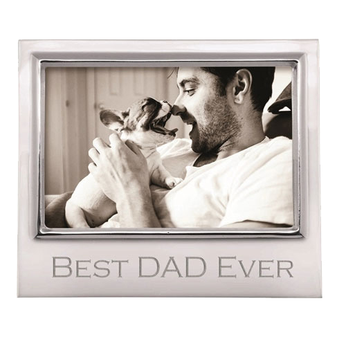 Mariposa Best Dad Ever Signature Frame, 4x6