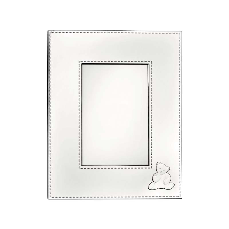 Christofle Charlie Bear Silver Plated Picture Frame, 4x6