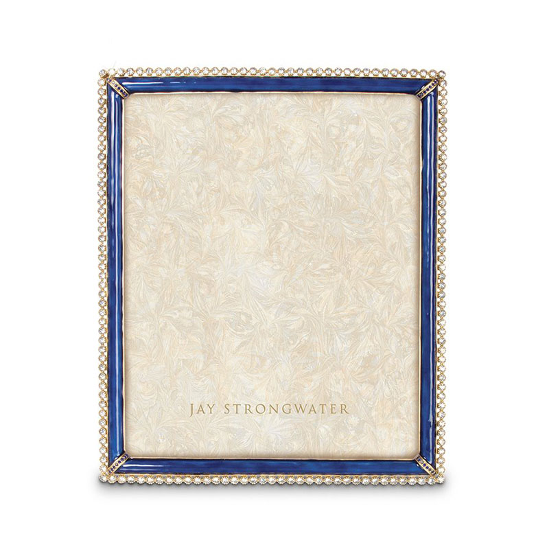 Jay Strongwater Laetitia Stone Edge Frame, 8x10