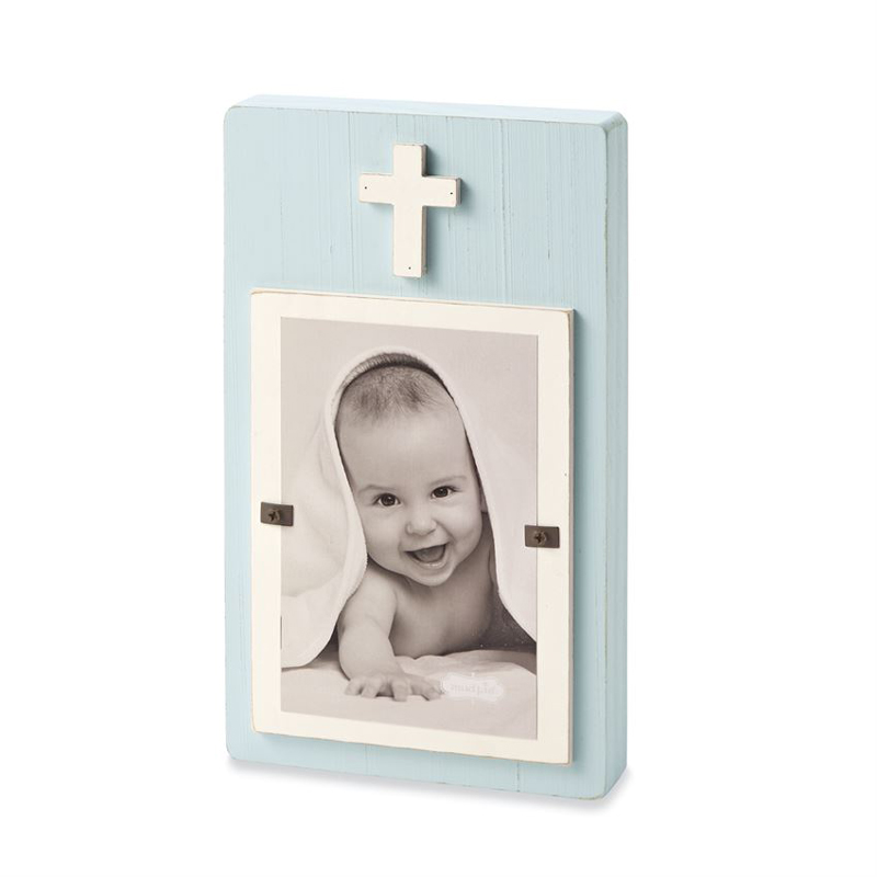 Mud Pie Heaven Sent Frame, Blue 12040015 Borsheims