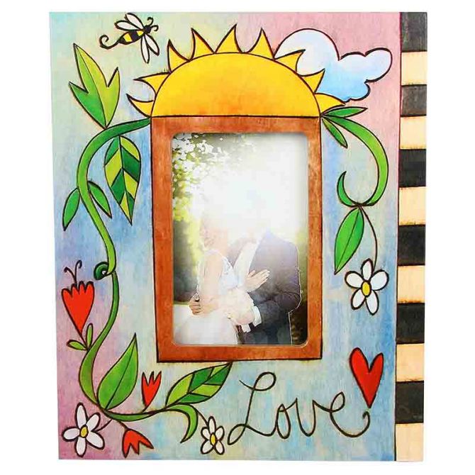 Sticks Love Frame, 4"x6"