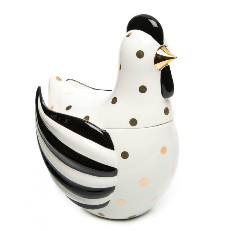 MacKenzie-Childs Mod Chick Canister