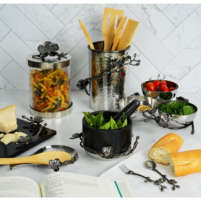 Michael Aram Black Orchid Utensil Holder