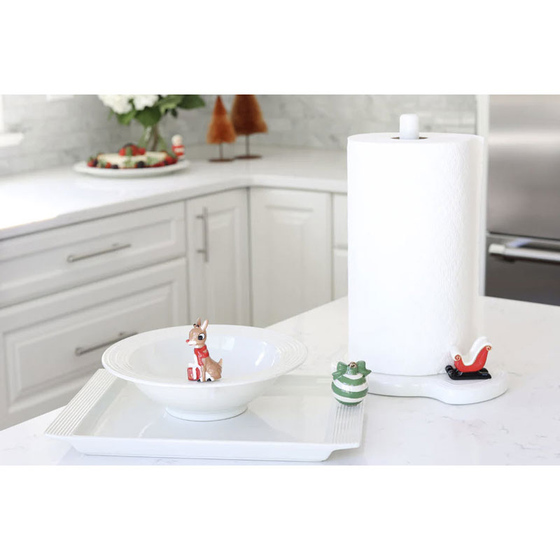 Nora Fleming Pinstripe Melamine Paper Towel Holder