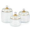 MacKenzie-Childs Sterling Check Kitchen Canister, Medium
