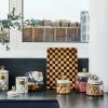 MacKenzie-Childs Sterling Check Kitchen Canister, Medium