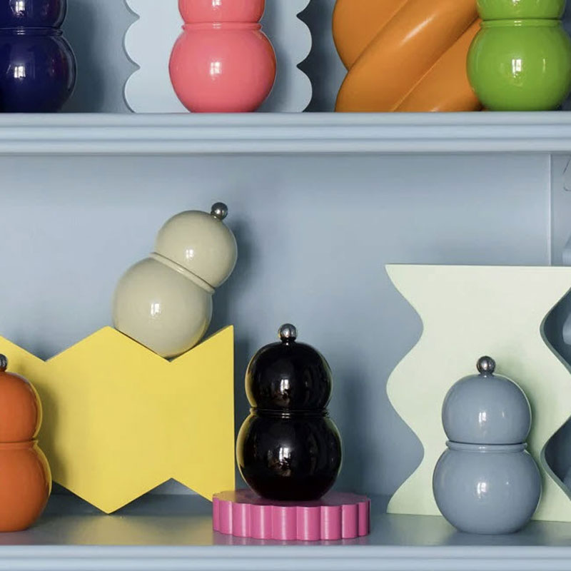 Addison Ross Chubbie Salt and Pepper Grindr, Black