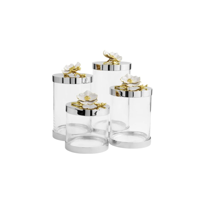 Michael Aram Orchid Canisters, Large