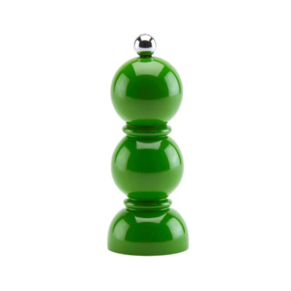 Addison Ross Mini Bob Salt or Pepper Mill, Leaf Green