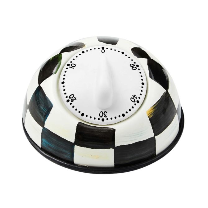 MacKenzie-Childs Courtly Check Kitchen Timer