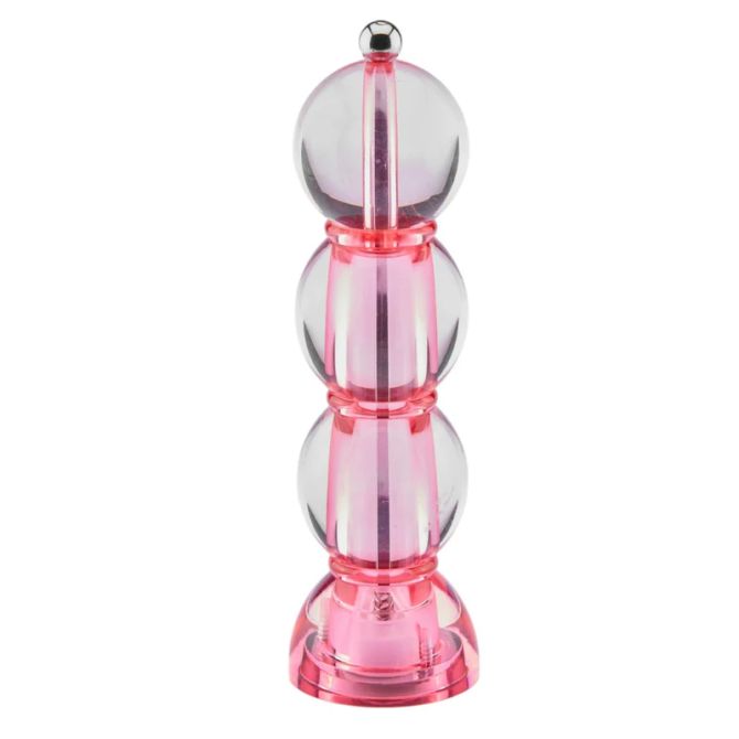 Addison Ross Icy Bobbin Salt or Pepper Mill, Pink